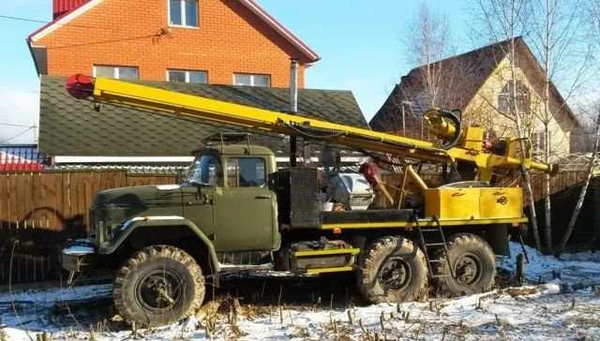 Фото Бурение Скважин. Артезианская Скважина
