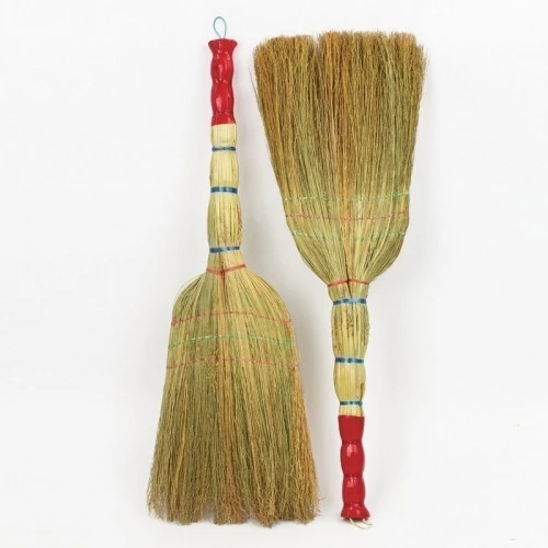 Фото Веник сорго СУПЕР ЛЮКС прошитый