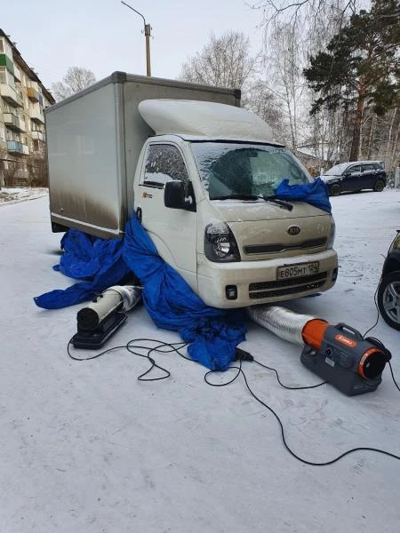 Фото Отогрев автомобилей и спецтехники