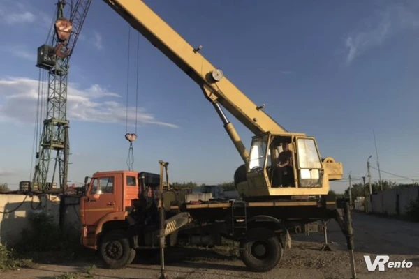 Фото Услуги Автокрана 16 тонн 18 метров 