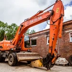 Услуги, аренда экскаватор Doosan. Гидромолот