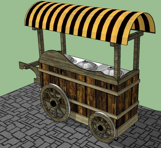 Фото Тележка для мороженого.Недорого.