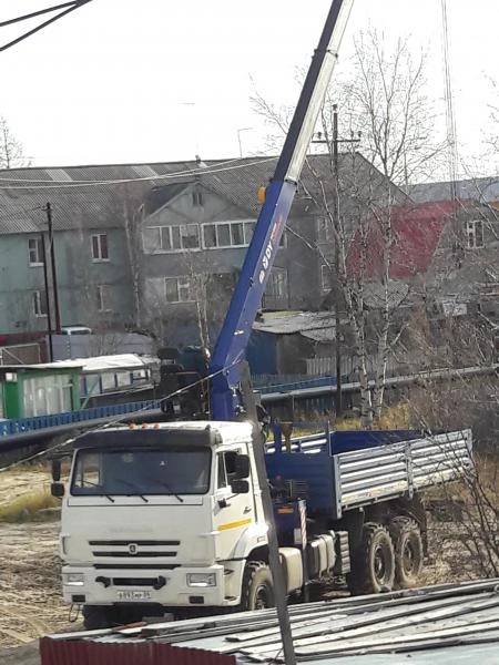 Фото Услуги манипулятора и перевозки грузов.