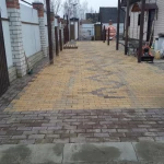 Фото №6 Укладка тротуарной плитки, брусчатки, бордюров