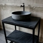 Фото №2 Тумба напольная с раковиной для ванной