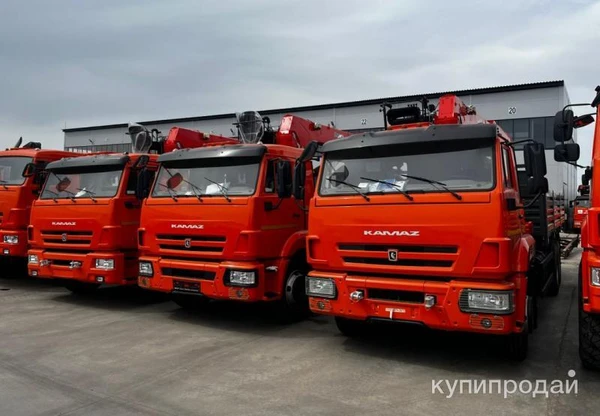 Фото Бортовые КамАЗ 65115 с КМУ Kanglim KS1256G-II TOP