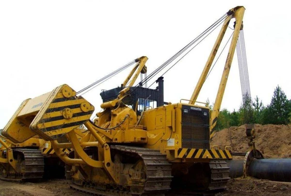 Фото Аренда трубоукладчика 90т Komatsu D355C-3