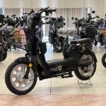Фото №3 Электроскутер с педалями (электровелосипед) Leopard MAX E8 16R 400w 48v новый