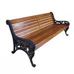 Фото №3 Скамейка парковая «РЕНЕССАНС» (2,5м (три опоры) (123 кг.))