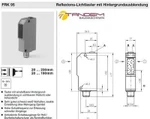 фото Датчик детектор фокусированный Leuze 11-30V PNP FRK95/44-150