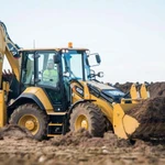  Услуги Экскаватора- погрузчика Caterpillar!