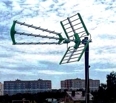 Фото Установка антенн. дачи