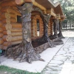 Фото №5 Столбы на баню