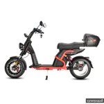 Фото №3 Электроскутер двухместный White Siberia CityCoco Pro Black Edition 5000w60v 31Ah