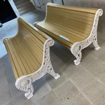 Фото №6 Скамейка чугунная «НЕСКУЧНЫЙ САД» (1.5 м)