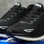 Фото №10 Кроссовки Hoka новые чёрные