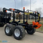 фото Трелевочная лесная телега ТИГЕР 14 4WD