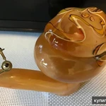 Фото №5 Шкатулка "Улитка" из натурального камня Селенит