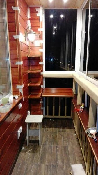Фото ОТДЕЛКА БАЛКОНОВ