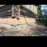 Фото №17 Замена венцов кровельные работы 
