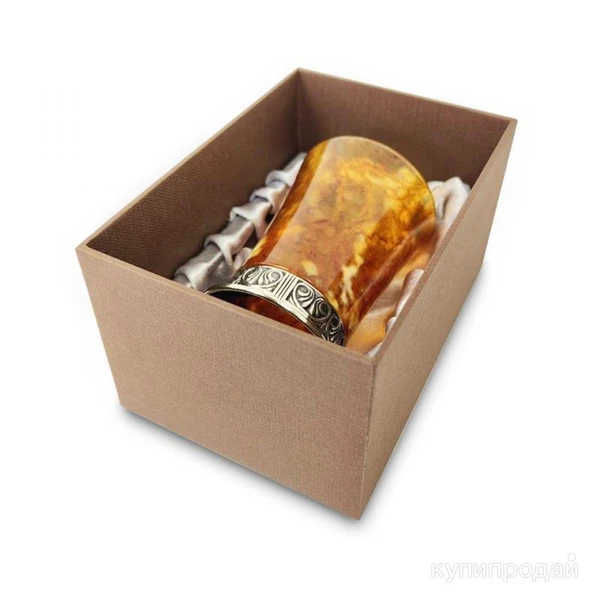 Фото Стопка "Антик" из натурального янтаря