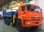 фото Автомобиль КАМАЗ 43118 с тросовым КМУ soosan 746 L