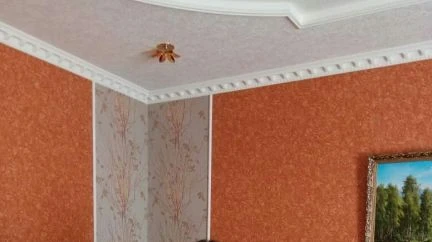 Фото Поклейка обоев