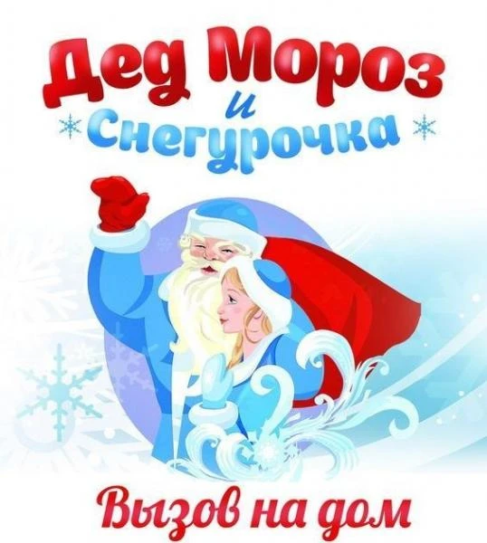 Фото Дед Мороз и Снегурочка на дом 