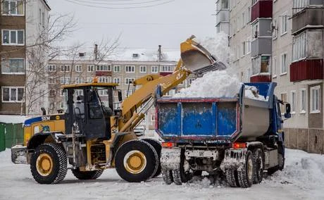 Фото Вывоз снега, уборка, утилизация