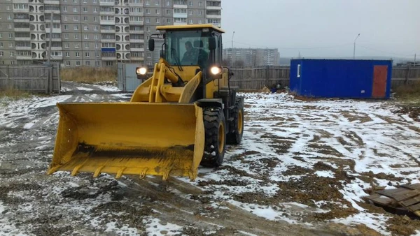 Фото Аренда фронтального погрузчика