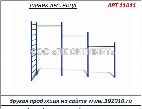 Фото Турник -лестница для уличной спортивной площадки Рязань