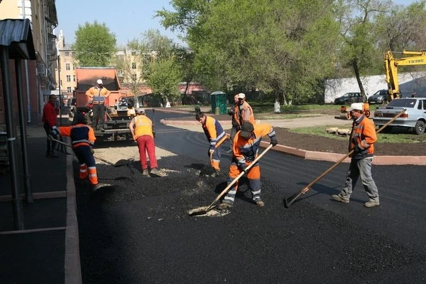 Фото Асфальтирование дорог 