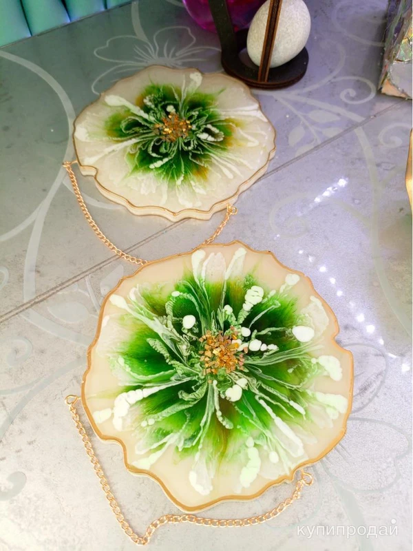 Фото Набор фруктовниц с подставками