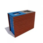 Фото №9 Урна уличная «ПЕРСПЕКТИВА»