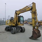 Аренда колесного экскаватора Komatsu PW160-7