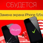 Ремонт iPhone (айфон) - замена экрана 5/5s