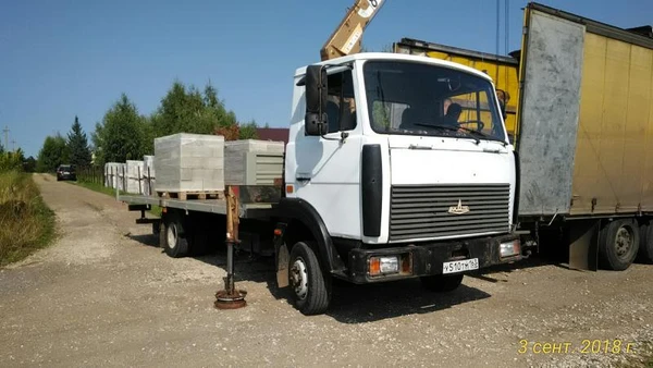 Фото Аренда кран манипулятор борт 5 тонн стрела 3 тонны