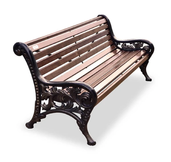 Фото Скамейка чугунная «НОВЫЙ ПАРК» (1.2 м)