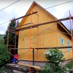 Фото №3 Строители . Строим дома из бруса и каркаса , крыши Фряново