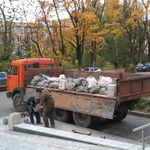 Фото №3 Вывоз строительного мусора с грузчиками