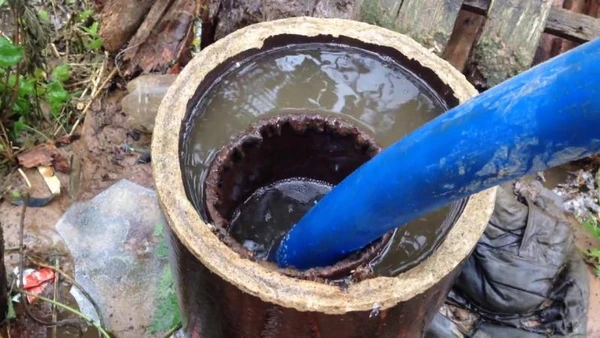 Фото Чистка водоносных скважин.