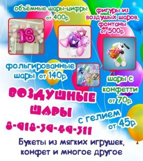 Фото Воздушные шары и не только