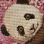 Фото №2 Картина Алмазная мозаика Панда