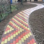 Фото №3 Укладка тротуарной плитки в Дмитрове
