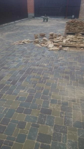 Фото Асфальтирование и укладка тротуарной плитки 
