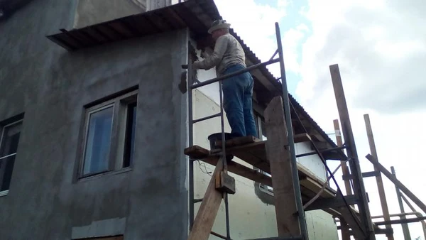 Фото Штукатурка стен