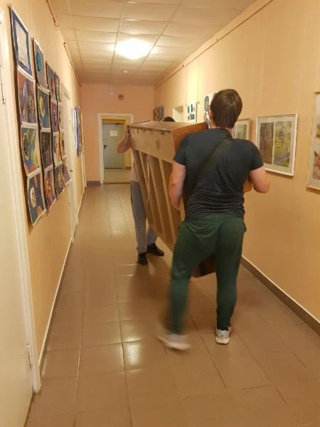 Фото Перевозка пианино, сейфов, такелажные работы.