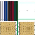 Штакетник металлический, деревянный, евроштакетник