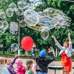 Фото №10 Шоу мыльных пузырей на детский праздник