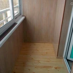 Обшивка балкона, отделка квартиры